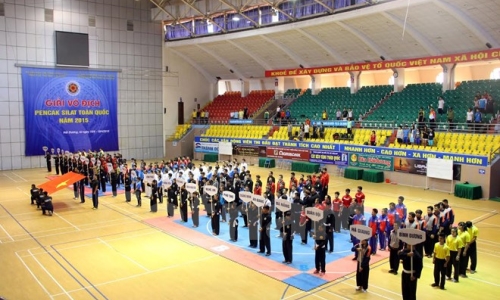 Giải vô địch Pencak Silat toàn quốc quy tụ 252 vận động viên